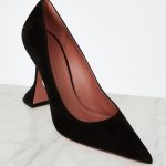 AMINA MUADDI - Czarne szpilki Ami kolor Czarny