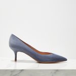 GIANVITO ROSSI - Niebieskie szpilki Paris kolor Niebieski / Granatowy