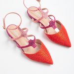 SKÓRZANE CZÓŁENKA BALDININI kolor