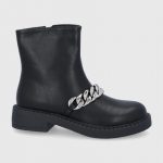 Answear Lab - Botki kolor czarny