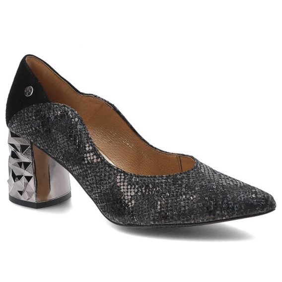 Czarne Czółenka Maciejka Damskie Eleganckie Buty kolor n/a.