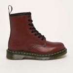 Dr Martens - Botki kolor bordowy