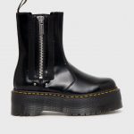 Dr. Martens Botki skórzane Max damskie kolor czarny na platformie kolor czarny