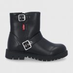 Levi's Botki dziecięce kolor czarny kolor czarny