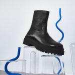 Medicine - Botki skórzane Essential kolor czarny
