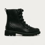 Sorel - Botki skórzane Lennox Lace kolor czarny