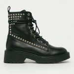 Steve Madden - Botki skórzane Tornado kolor czarny