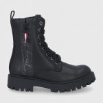 Tommy Hilfiger Botki dziecięce kolor czarny kolor czarny