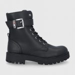 Tommy Hilfiger Botki dziecięce kolor czarny kolor czarny