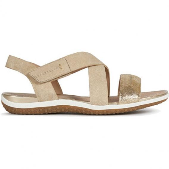 Geox Sandały damskie skórzane D Sandal Vega D02R6E-033VI-C5258 (Rozmiar 37)