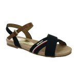 Tom Tailor Sandały damskie 3292201 Navy (Wielkość 37)