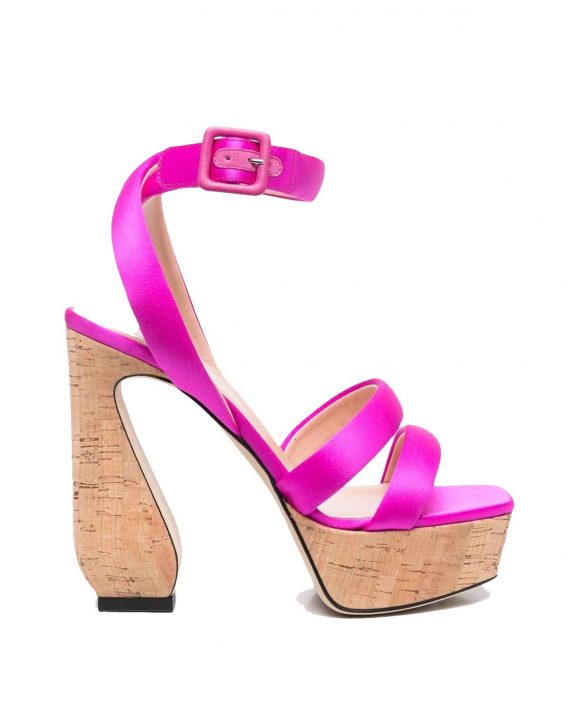 SI ROSSI - Różowe sandały Antonia