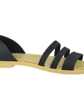 Sandały Crocs Tulum Open Flat W 206109-00W czarne