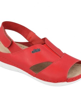 Befado sandały obuwie damskie 158D013 czerwone