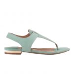 Marco Shoes Sandały z naturalnej skóry w kolorze miętowym zielone