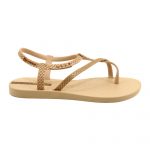 Sandały Rzymianki Beige/Gold Ipanema 82931 20811 beżowy złoty