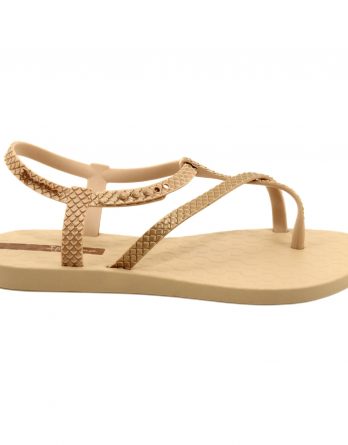 Sandały Rzymianki Beige/Gold Ipanema 82931 20811 beżowy złoty