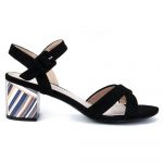 Sandały Filippo DS818/19 Bk Black czarne
