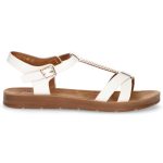 Sandały Filippo DS802/20 Wh White białe brązowe