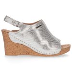 Sandały Filippo DS784/20 Si Silver srebrny szare