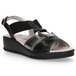 Sandały Filippo DS1417/20 Bk Black czarne
