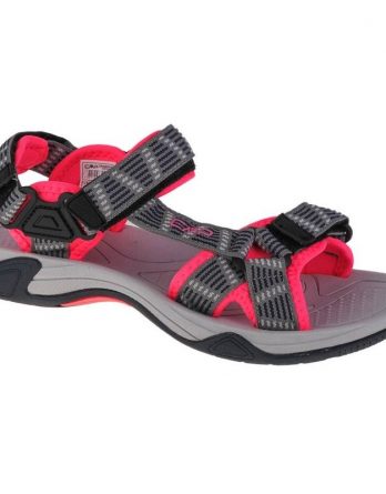 Sandały Cmp Hamal Wmn Hiking Sandal W 38Q9956-03TE czarne czerwone szare