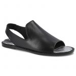 Czarne Sandały Damskie Chebello Stylowe Buty