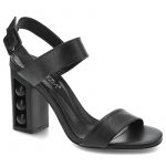 Czarne Sandały Venezia Eleganckie Buty Na Lato