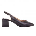Marco Shoes Eleganckie czółenka damskie czarne kolor Czarne.