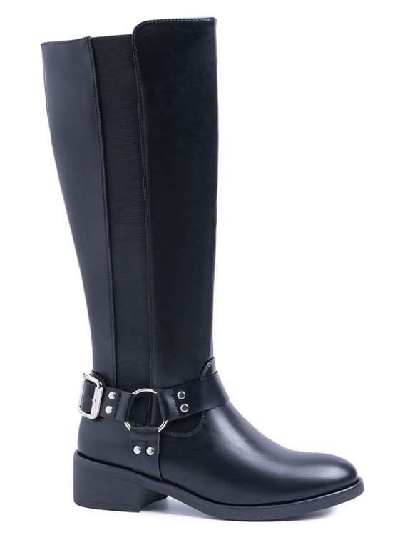 C'M Kozaki w kolorze czarnym rozmiar: 37 kolor black