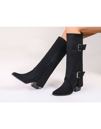 C'M Kozaki w kolorze czarnym rozmiar: 39 kolor black