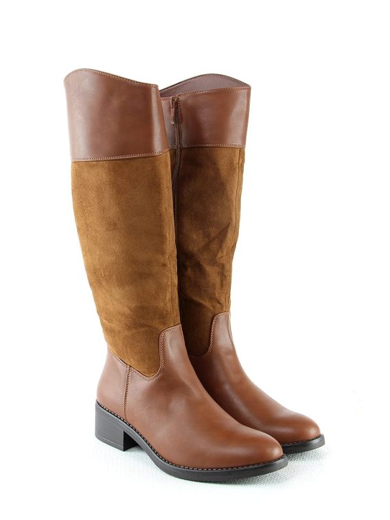 C'M Kozaki w kolorze karmelowym rozmiar: 37 kolor brown