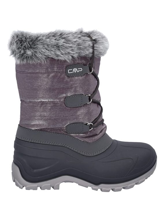 CMP Kozaki zimowe "Nietos" w kolorze antracytowym rozmiar: 38 kolor gray/black