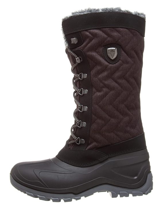 CMP Kozaki zimowe "Nietos" w kolorze czarnym rozmiar: 39 kolor black