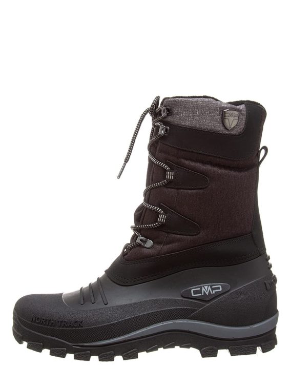 CMP Kozaki zimowe "Nietos" w kolorze czarnym rozmiar: 39 kolor black