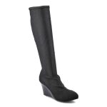 Czarne Kozaki Massimo Poli Damskie Eleganckie Buty kolor czarny