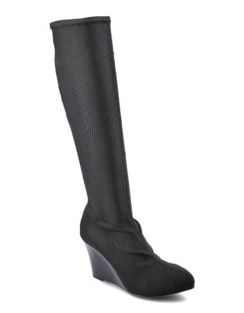 Czarne Kozaki Massimo Poli Damskie Eleganckie Buty kolor czarny