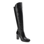 Czarne Kozaki Simen Damskie Eleganckie Buty Zimowe kolor czarny