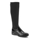 Czarne Kozaki Simen Damskie Eleganckie Buty Zimowe kolor czarny