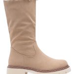 Foreverfolie Kozaki zimowe w kolorze beżowym rozmiar: 37 kolor beige