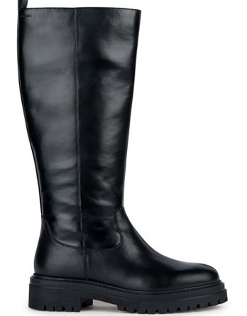 Geox Kozaki "Iridea" w kolorze czarnym rozmiar: 37 kolor black