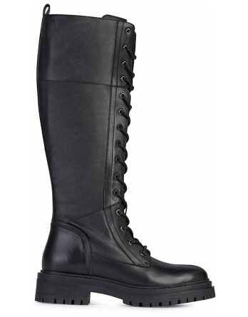 Geox Kozaki "Iridea" w kolorze czarnym rozmiar: 37 kolor black