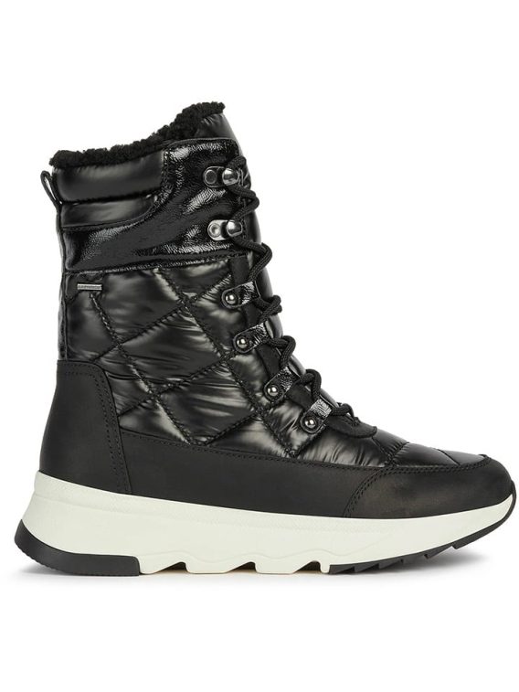 Geox Kozaki zimowe "Falena" w kolorze czarnym rozmiar: 38 kolor black