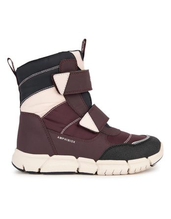 Geox Kozaki zimowe "Flexyper" w kolorze bordowo-jasnoróżowym rozmiar: 38 kolor red/pink