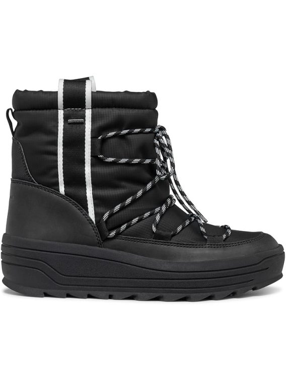 Geox Kozaki zimowe "Milleiny" w kolorze czarnym rozmiar: 35 kolor black