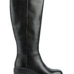 Geox Skórzane kozaki "Damiana" w kolorze czarnym rozmiar: 37 kolor black