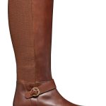 Geox Skórzane kozaki "Felicity" w kolorze jasnobrązowym rozmiar: 38 kolor brown