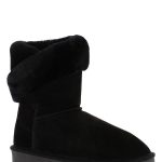 Gooce Skórzane kozaki zimowe "Beverly" w kolorze czarnym rozmiar: 40 kolor black