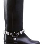 Högl Skórzane kozaki w kolorze czarnym rozmiar: 38 kolor black