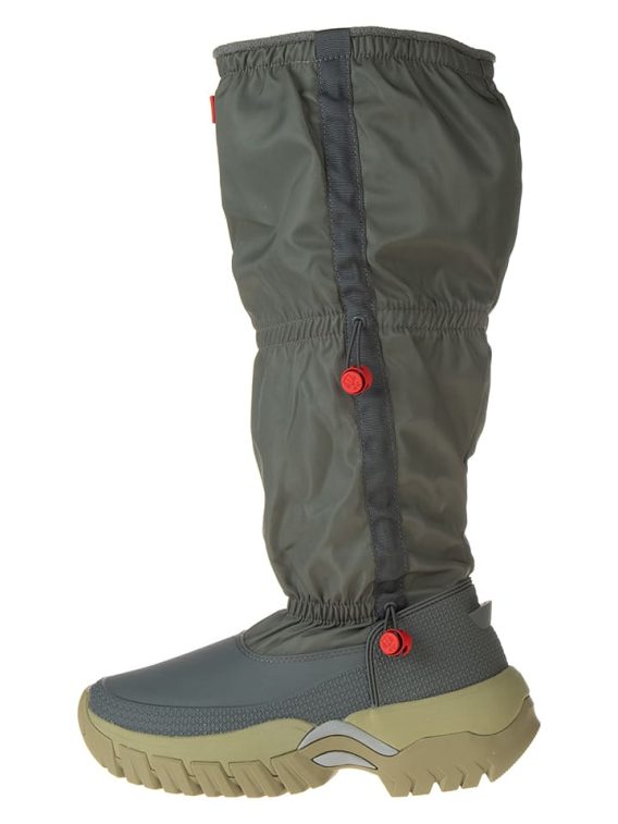 Hunter Kozaki zimowe w kolorze khaki rozmiar: 37 kolor brown/beige